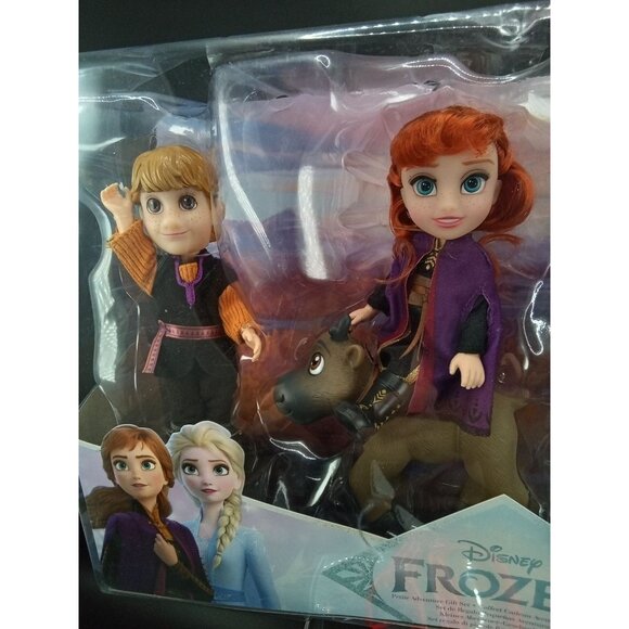 Disney Frozen 2 Petite Adventure Gift Set With Elsa Anna Olaf Kristoff Sven Figu - Picture 3 of 11